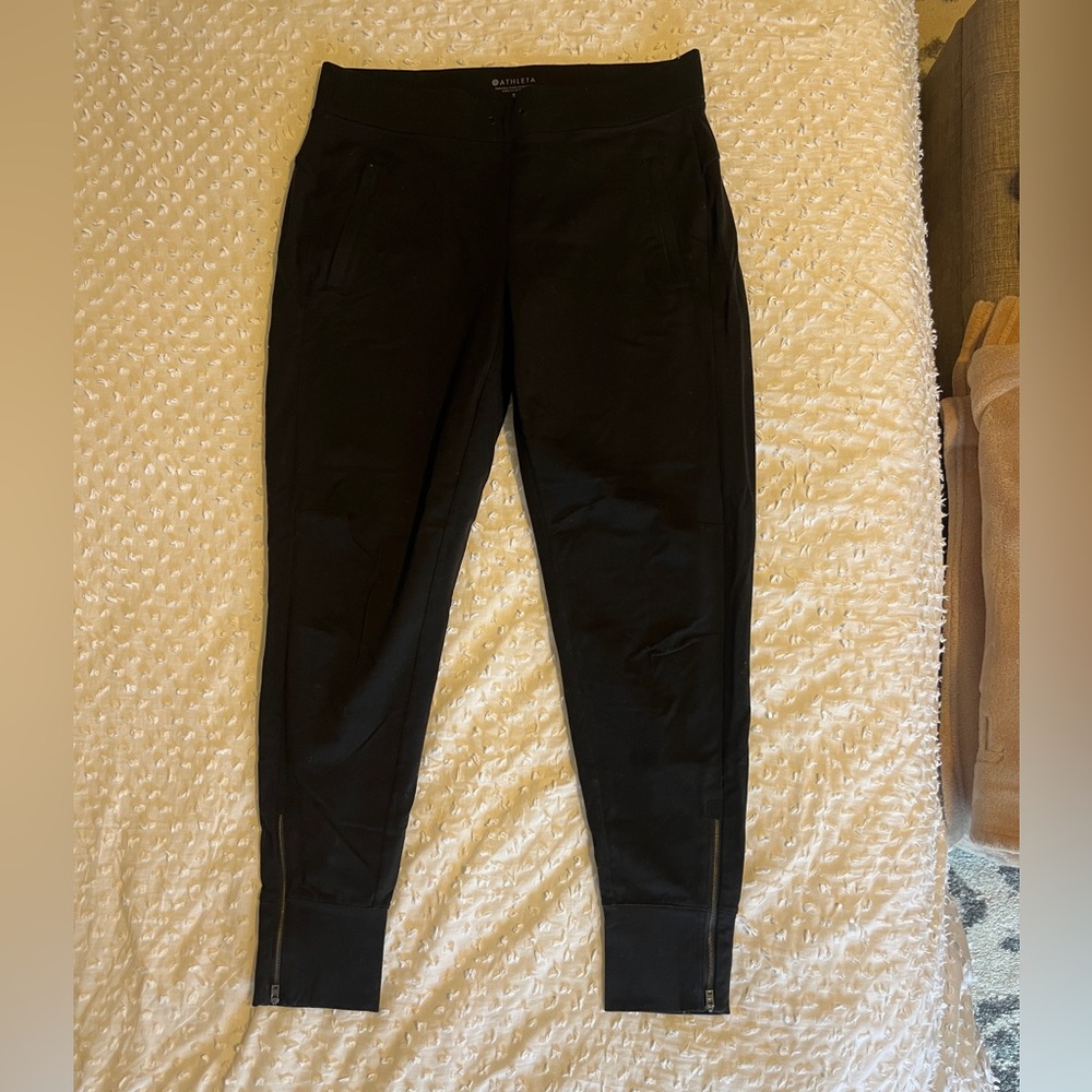 Athleta Black Jogger Pants